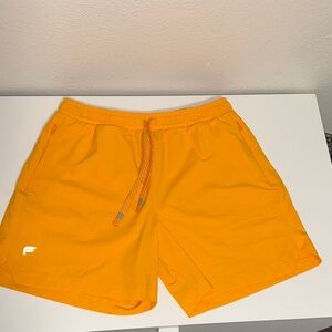 Fabletics Women's Vibrant Orange Athletic Shorts